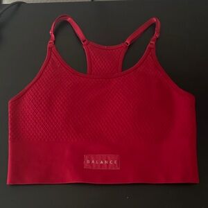 Balance Athletica- Energy Bra Ruby Red